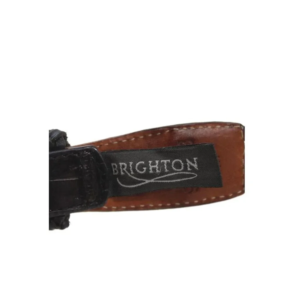 Coach Womens Single Strap Logo Jelly Slide Sandals Brown Size 7.5